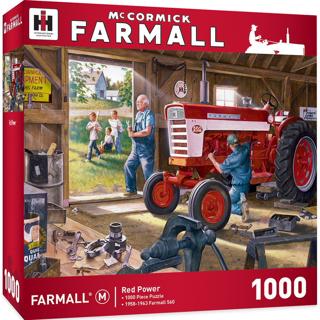 Red Power - Master Pieces - 1000 Teile | puzzle-online.de