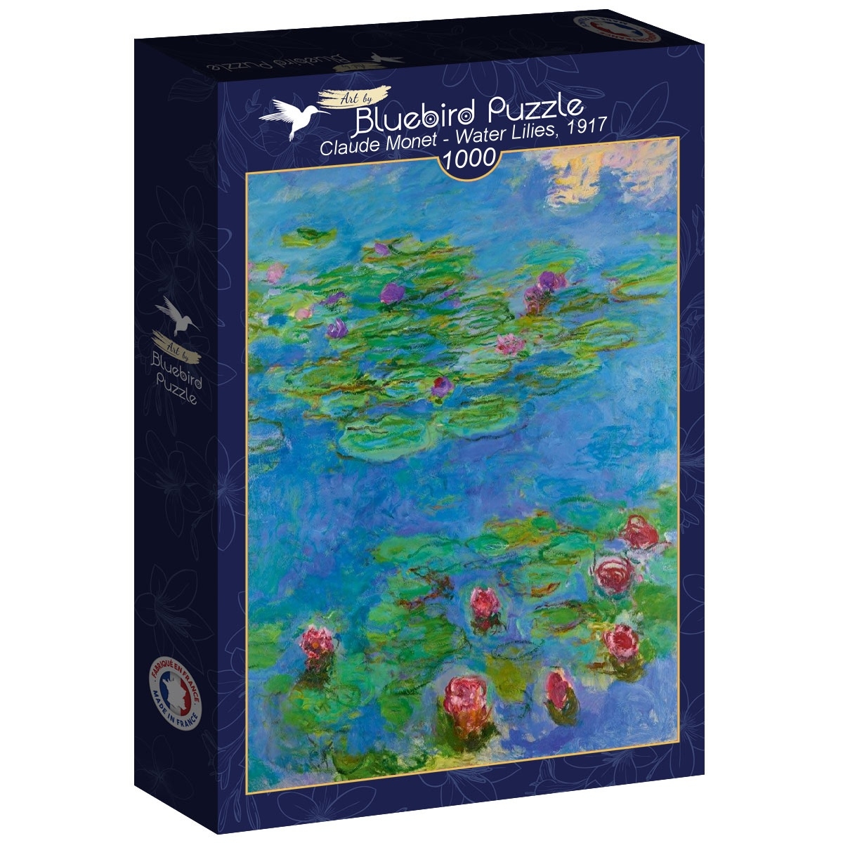 Claude Monet - Water Lilies, 1917 - Bluebird Puzzle - 1000 Teile…