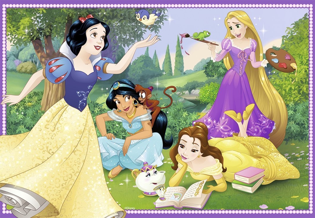 2 Puzzles - Disney Princess - Ravensburger - 12 Teile | puzzle-o…